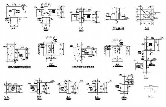 单层厂房结构施工图 - 1