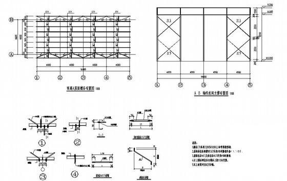 门式钢架结构图纸 - 2