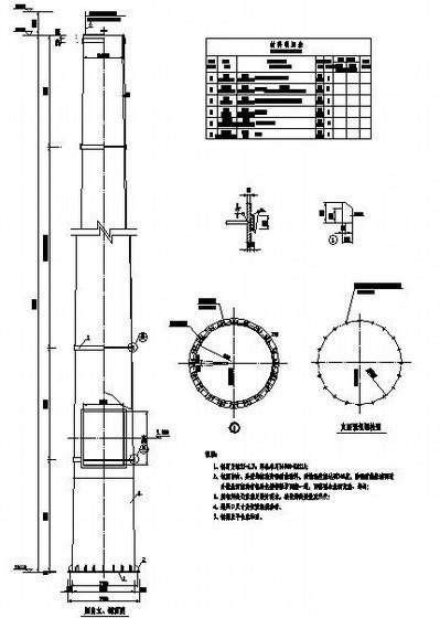 烟囱结构施工图 - 2