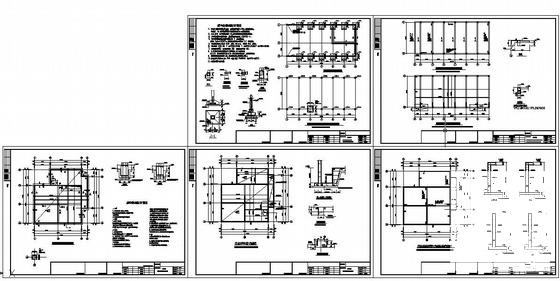 配电房结构施工图 - 1