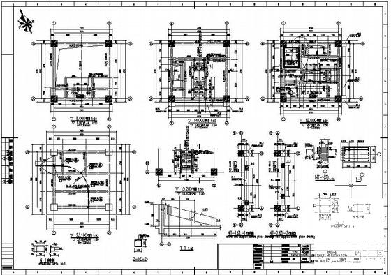 原料准备系统转运站结构设计CAD施工图纸 - 2