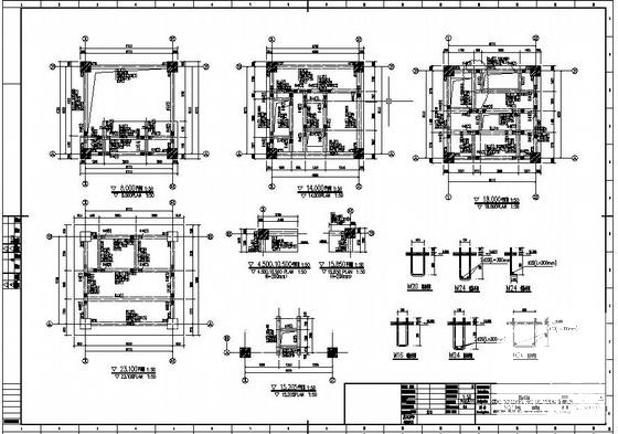 原料准备系统转运站结构设计CAD施工图纸 - 3