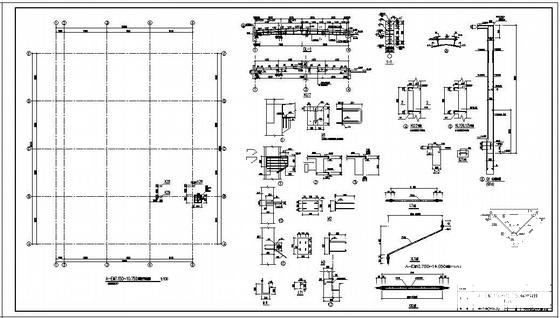 救援指挥中心结构设计CAD图纸 - 2