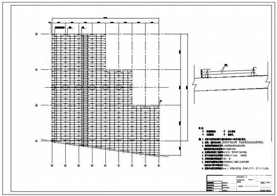 熟料堆棚结构设计CAD图纸 - 2