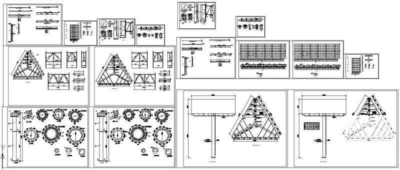 广告牌结构设计图 - 1