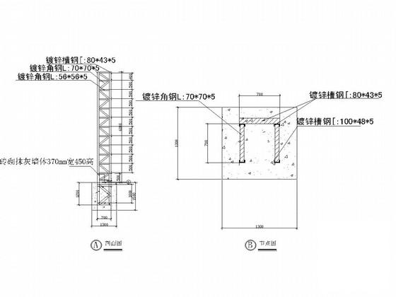 广告围挡施工图纸 - 3