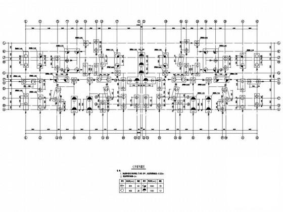 22层剪力墙住宅楼结构施工CAD大样图 - 1