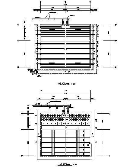 沉淀池大样图 - 1