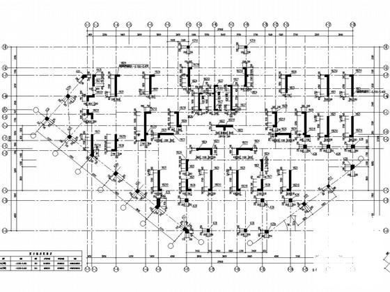 32层剪力墙结构住宅楼结构施工大样图cad平面图 - 3