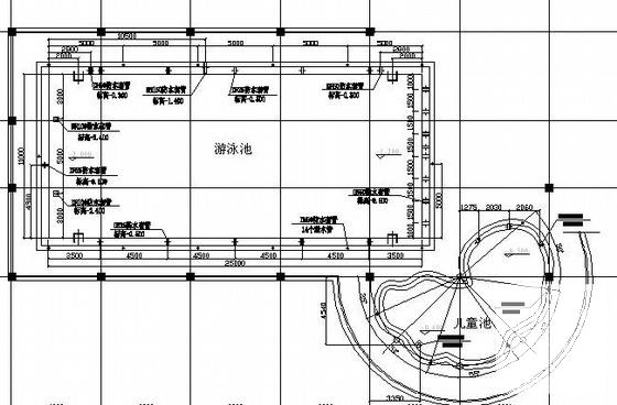 游泳池施工图纸 - 2