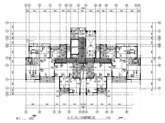 20000平米27层剪力墙高层住宅楼结构施工CAD大样图 - 3