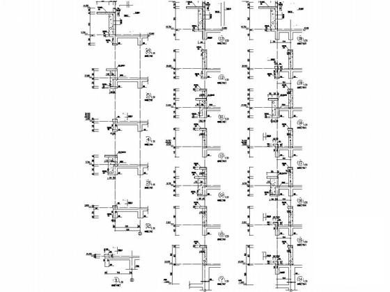 15层剪力墙结构住宅楼结构施工CAD图纸 - 5
