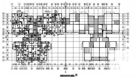 16层剪力墙结构住宅楼结构施工CAD大样图 - 1