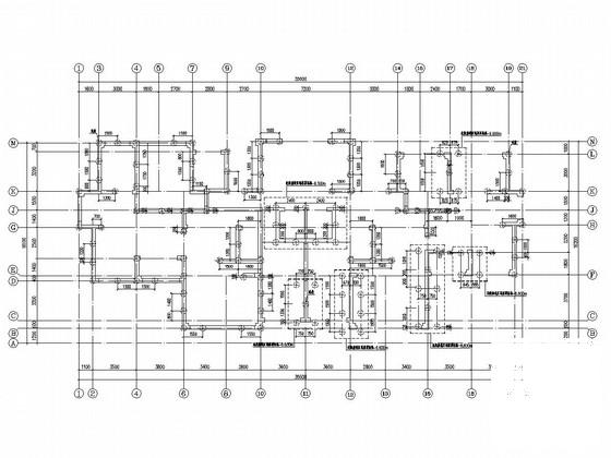 地上29层剪力墙结构住宅楼结构施工CAD大样图 - 1