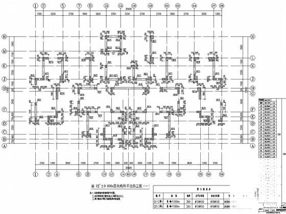 12000平米地上33层剪力墙高层住宅楼结构施工CAD大样图 - 2