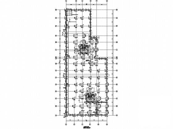 地下室基础布置 - 1