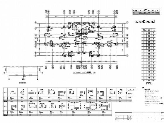 30层剪力墙结构住宅楼结构施工图cad梁平法施工图 - 3