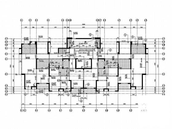 地上33层剪力墙结构高层住宅楼结构施工CAD图纸 - 3