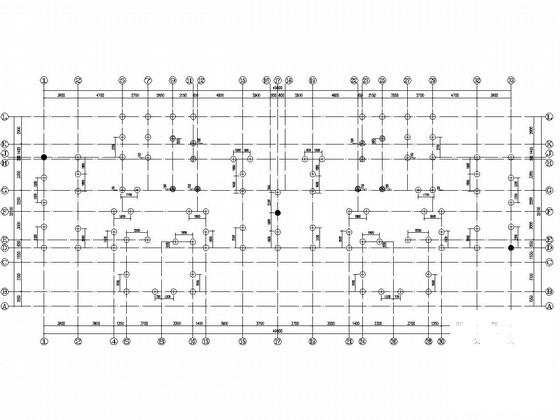 两栋28层框架剪力墙结构住宅楼结构施工CAD大样图 - 2