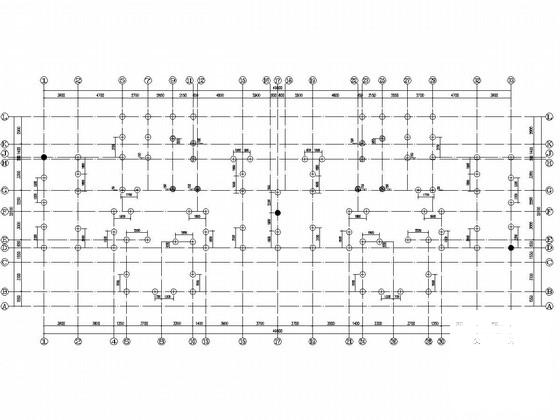 两栋28层框架剪力墙结构住宅楼结构施工CAD大样图 - 2