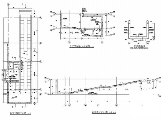 两栋34层框架剪力墙结构住宅楼结构施工CAD大样图 - 5