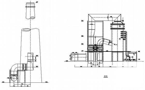 电厂300MW供热机组脱硫工程套CAD图纸 - 3