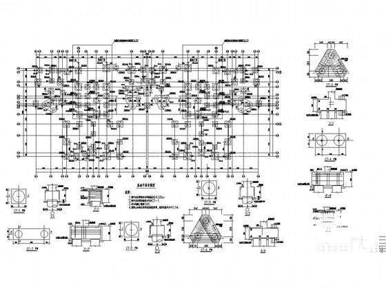 住宅楼施工平面图 - 1