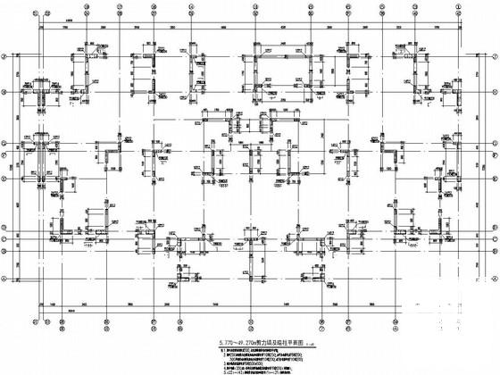 地上18层剪力墙结构住宅楼结构施工CAD大样图 - 4