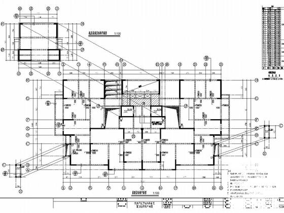 高层剪力墙结构住宅楼结构施工CAD大样图（高77米） - 4