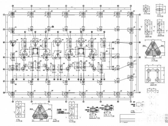 地上8层剪力墙结构住宅楼结构施工CAD大样图 - 2