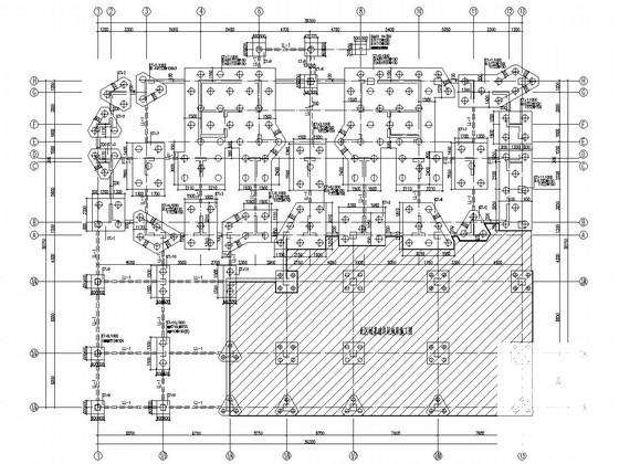 7851平米16层剪力墙结构住宅楼结构施工CAD图纸 - 2