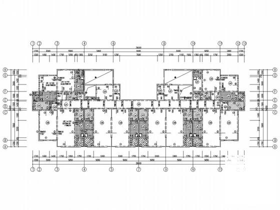 7851平米16层剪力墙结构住宅楼结构施工CAD图纸 - 4