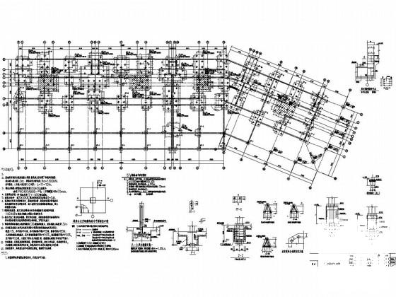 18层剪力墙结构住宅楼结构施工图cad剪力墙平法施工图 - 1