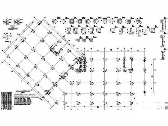 15层框架剪力墙结构住宅楼结构施工CAD图纸 - 3