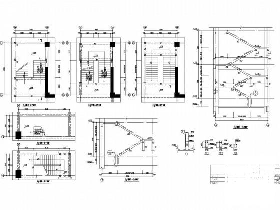 15层框架剪力墙结构住宅楼结构施工CAD图纸 - 4