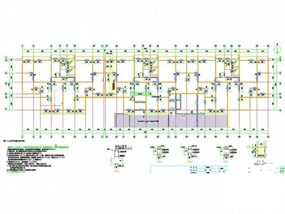 地上17层剪力墙结构住宅楼结构施工CAD图纸 - 1