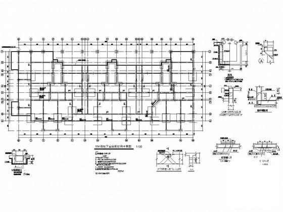 18层剪力墙结构住宅楼结构施工CAD大样图 - 2