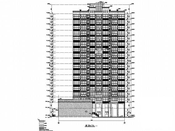 框架剪力墙结构建筑 - 1