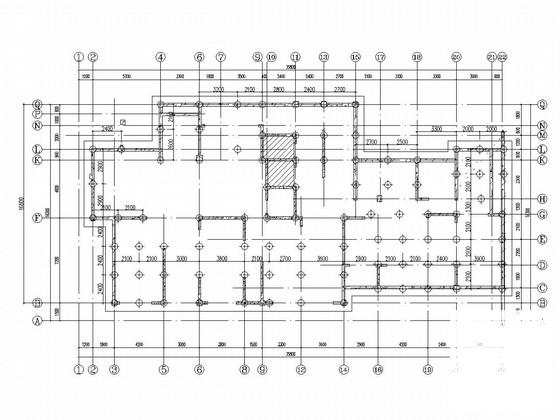 20层剪力墙结构住宅楼结构施工CAD大样图 - 1
