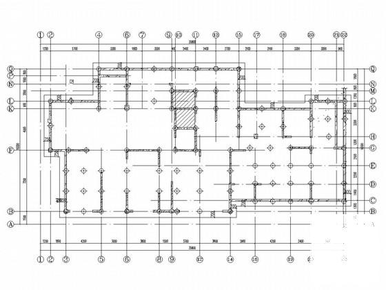20层剪力墙结构住宅楼结构施工CAD大样图 - 2
