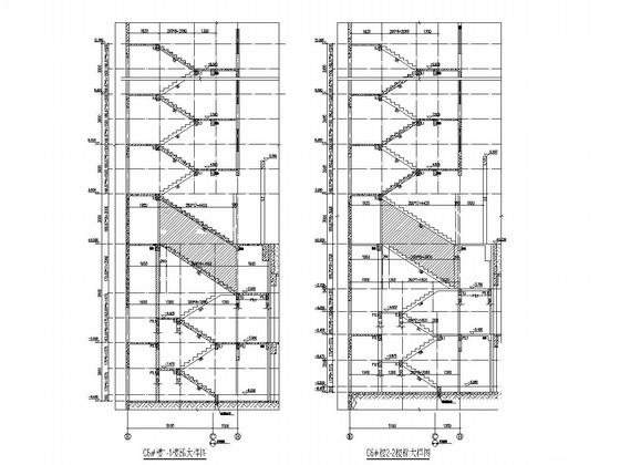 地上7层剪力墙结构住宅楼结构施工CAD大样图 - 5