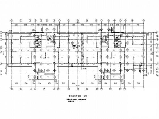 住宅楼施工平面图 - 2