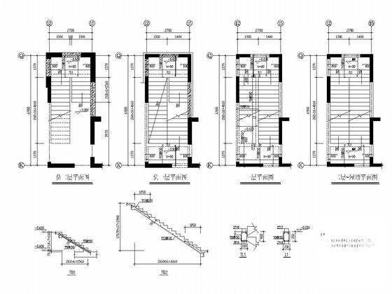 9700平米33层剪力墙高层住宅楼结构施工CAD图纸 - 5