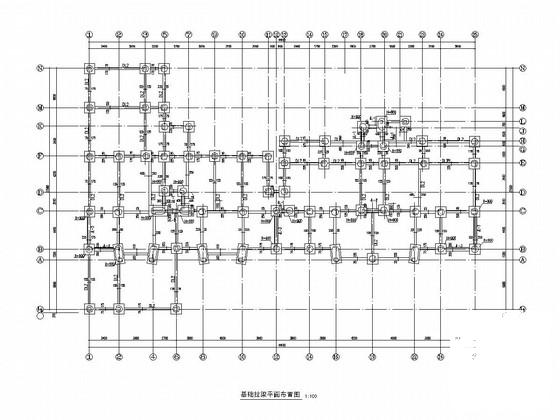 基础施工平面布置图 - 2