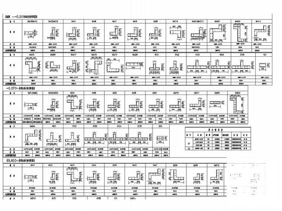 24层剪力墙结构高层住宅楼结构施工CAD图纸 - 4