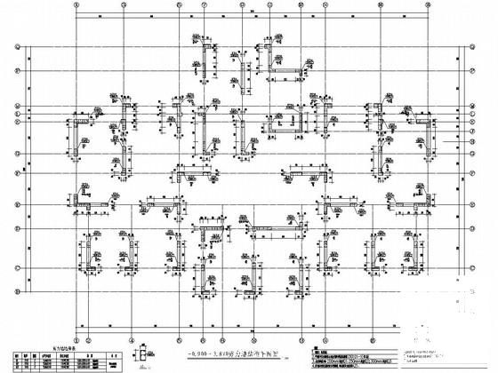 10719平米30层剪力墙结构住宅楼结构施工CAD大样图 - 1