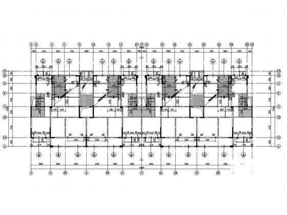 8层剪力墙结构住宅楼结构施工CAD图纸（高25米） - 3