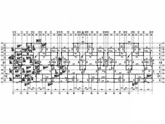 11层剪力墙结构住宅楼结构施工CAD大样图 - 2