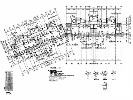 剪力墙结构住宅楼大样图 - 2