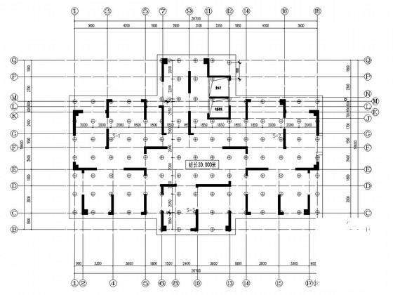 30层剪力墙结构住宅楼结构施工CAD大样图 - 3